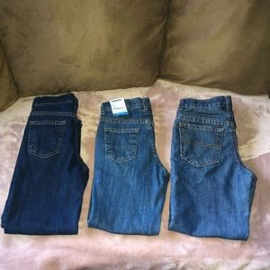 SONOMA: 3 Pairs of Boy’s 7 Jeans Adjustable